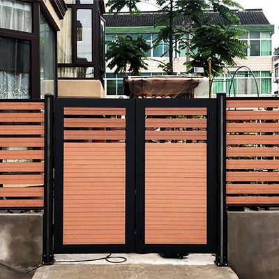 ভালো দাম উচ্চ গোপনীয়তা WPC গেট প্যানেল শক্তিশালী কাস্টম WPC প্যানেল বোর্ড আইএসও অনলাইন