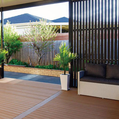ভালো দাম কাস্টম WPC মেঝে Decking জল প্রতিরোধী কম্পোজিট WPC আউটডোর প্যানেল অনলাইন